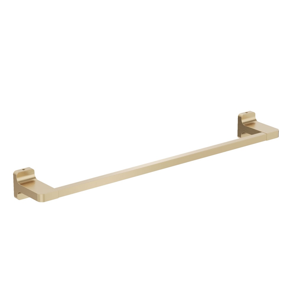 Cutout image of Crosswater Rotar Brushed Brass 450mm Towel Rail